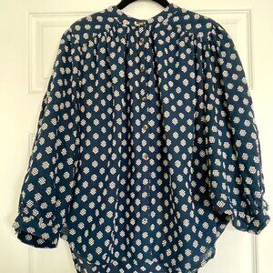 Anthropologie Embroidered Top